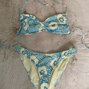 Light blue triangle bikini